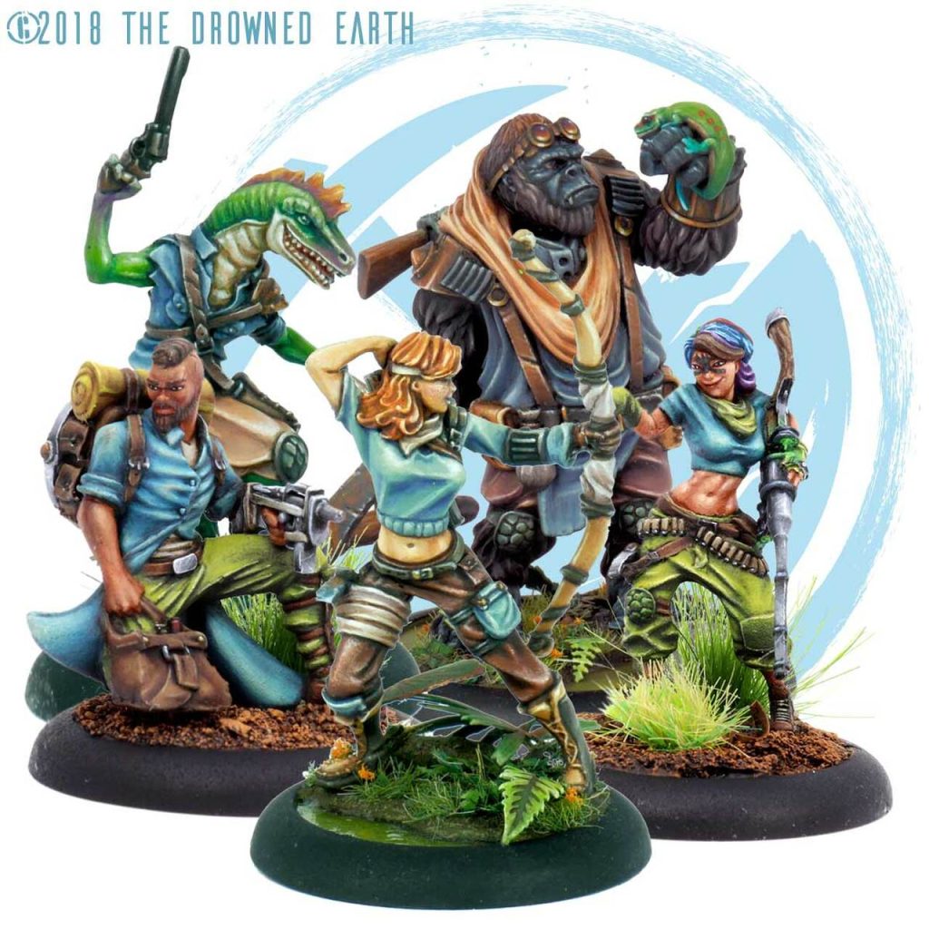 The Drowned Earth Miniature Game