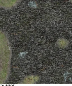Cobbled Outskirts Gaming Mat
